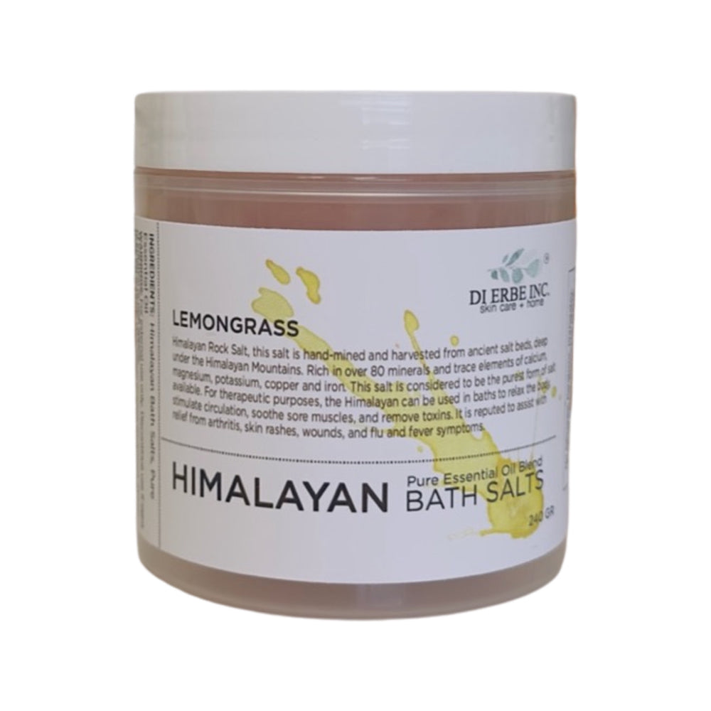 Lemongrass Himalayan Bath Salts