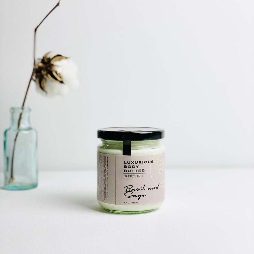 Basil and Sage  Green Tea Body Butter