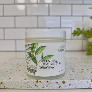 Basil and Sage  Green Tea Body Butter