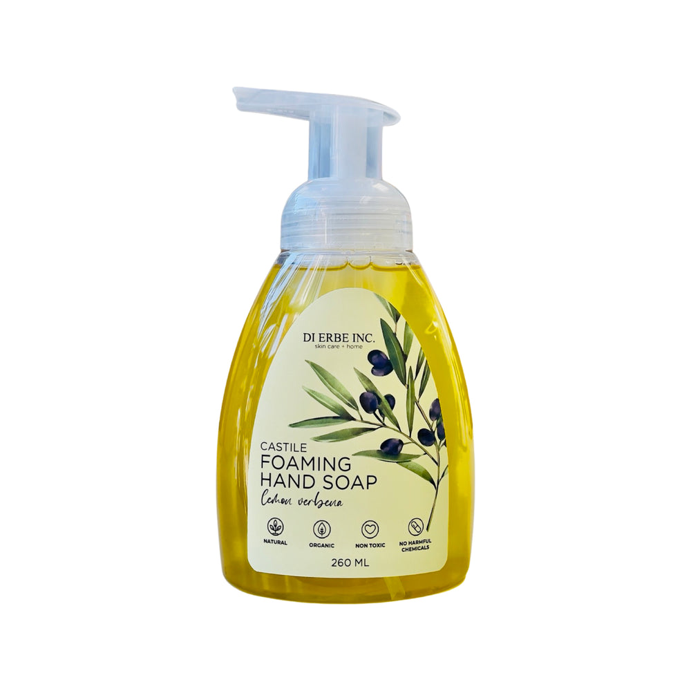 Castile Foaming Hand Soap-Lemon Verbena (Extra 10% Discount Applied)