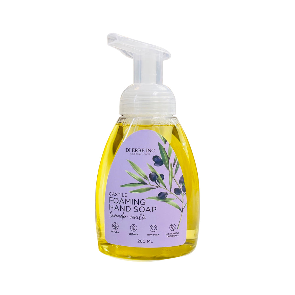 
                
                    Load image into Gallery viewer, Castile Foaming Hand Soap-Lavender Vanilla (Extra 10% Discount Applied)
                
            